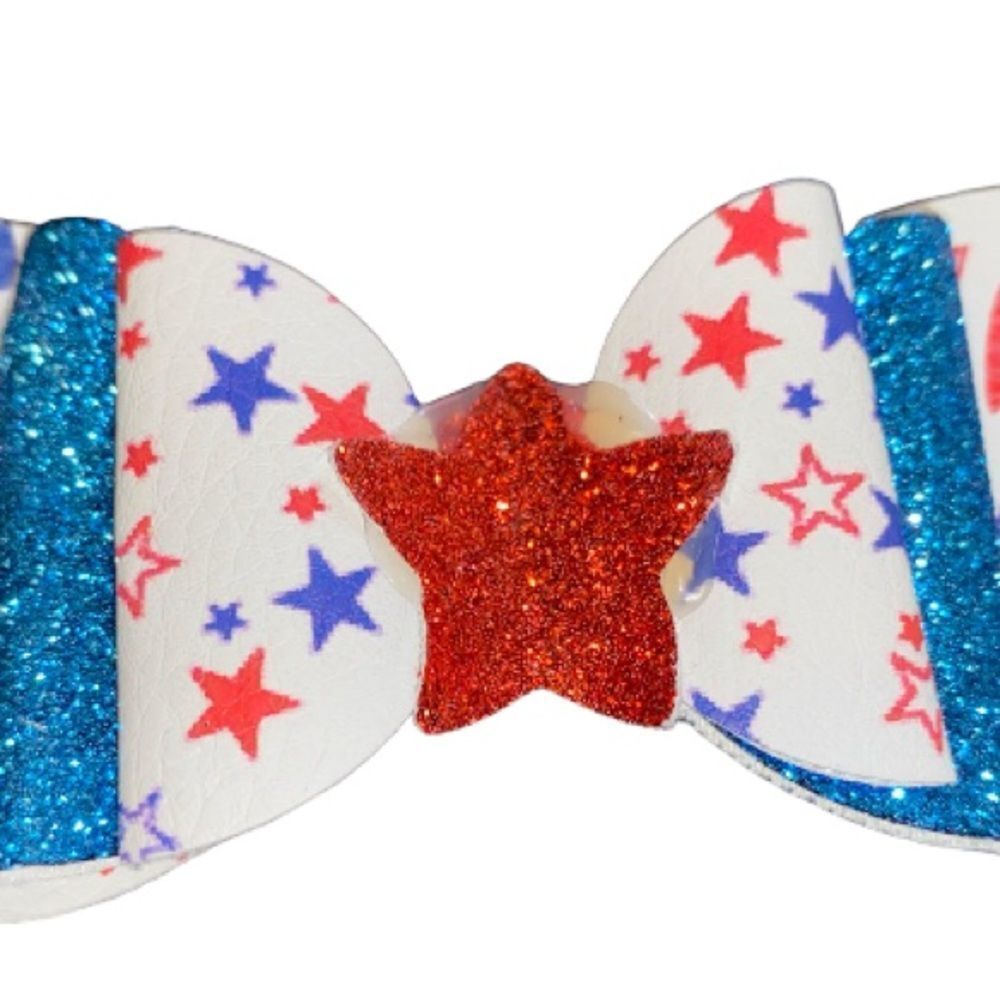 ⭐️5/$10⭐️ Little Girls Patriotic Hair Bow